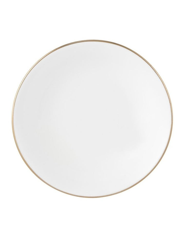 White Gold Round Sauce Dish 9.5cm in Gold