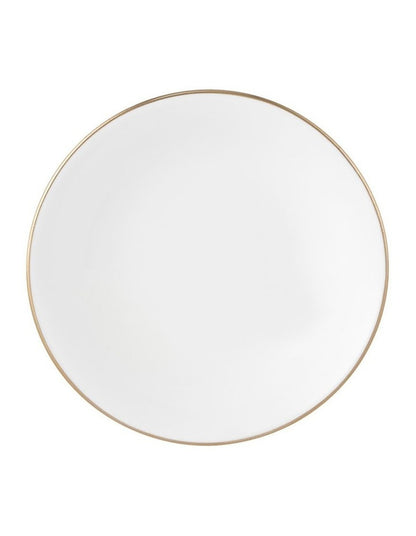 White Gold Round Sauce Dish 9.5cm in Gold