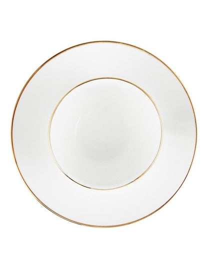 White Gold Coupe Demi Cup & Saucer 90ml in Gold