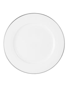 White Platinum Rim Side Plate 19cm in Platinum