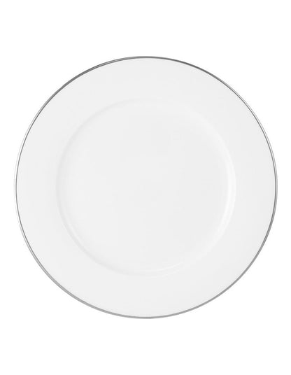White Platinum Rim Side Plate 19cm in Platinum