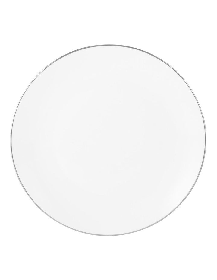 White Platinum Coupe Dinner Plate 27.5cm in Platinum
