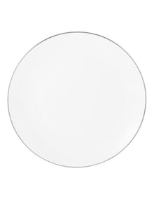 White Platinum Coupe Dinner Plate 27.5cm in Platinum