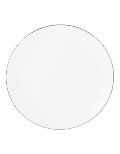 White Platinum Coupe Dinner Plate 27.5cm in Platinum