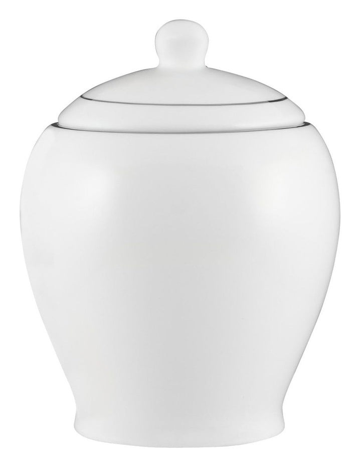 White Platinum Sugar Bowl in Platinum