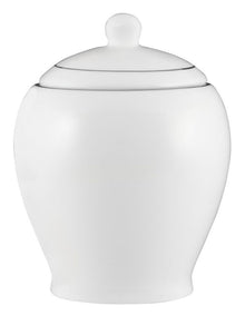 White Platinum Sugar Bowl in Platinum