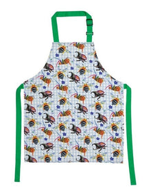 Pete Cromer Garden Party Kids Apron and Cookie Set 8 Piece in Green