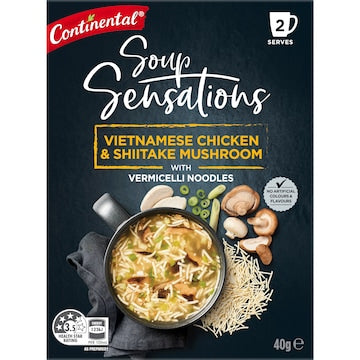 Continental Soup Sensations Vietnamese Chicken & Shiitake Mushroom 40g