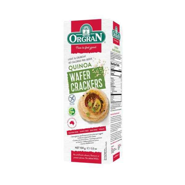 Gluten Free Multigrain Quinoa Wafer Crackers