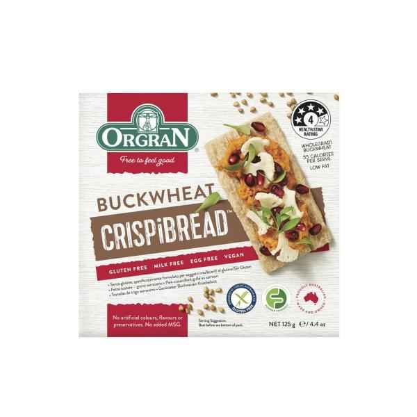 Gluten Free Buckwheat Crispbread
