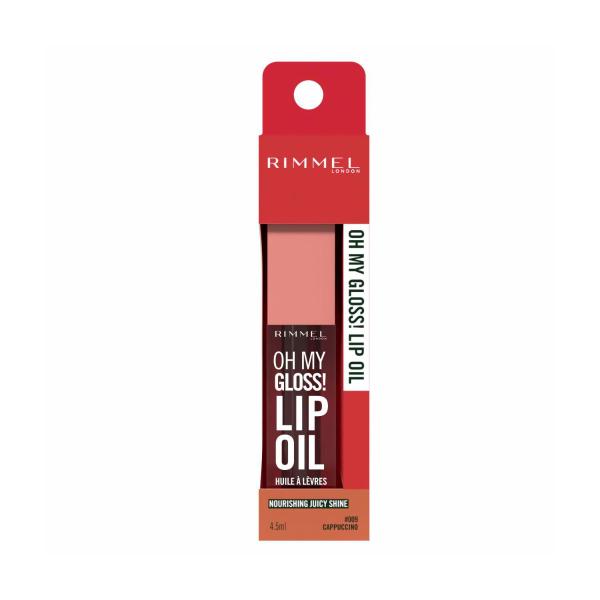 RIMMEL LIP OIL #009 CAPPUCCINO 4.5ML