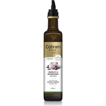 Cobram Garlic & Rosemary Infused Olive Oil 250ml