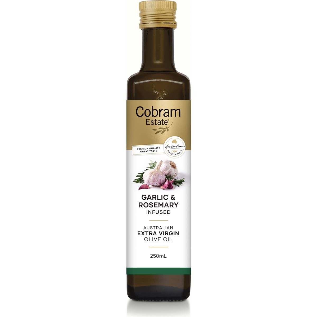 Cobram Garlic & Rosemary Infused Olive Oil 250ml