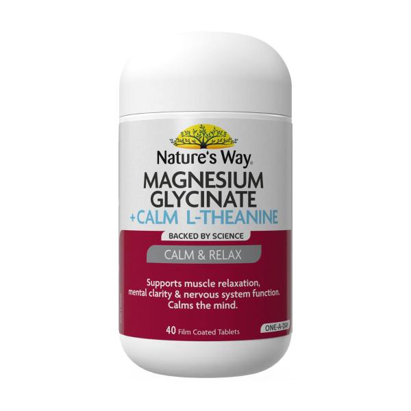 NATURE'S WAY MAGNESIUM + L-THEANINE