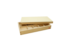GAM Montessori Plastic Grammar Symbols: 10 Sets with Compartments Box 3yrs+