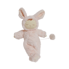 Olli Ella Musical Bunny Moppet Lullaby Cozy Dinkum Pink Baby Toddler Plush Toys Baby Gifts Idea Best Seller Baby Toys 0m+