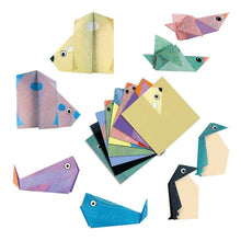 Polar Animals Origami Travel Toys by Djeco Stationary Art and craft for kids Best Seller 4yrs+