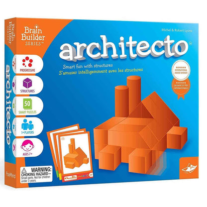 Foxmind Brain Builder Series Architecto Game Early Science STEM Toys Gifting Idea Clearance 7yrs+