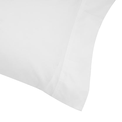 2 Pack 500 Thread Count Australian Grown Cotton Standard Pillowcases - White