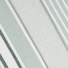 3 Pack Green Stripe Tea Towels