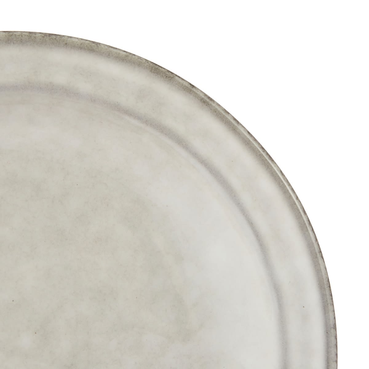 Grey Rim Side Plate