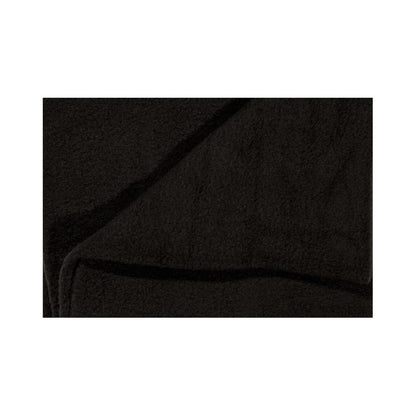 Polar Fleece Throw - Black