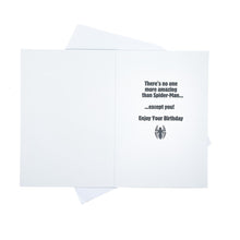 Hallmark Birthday Card - Marvel Spiderman