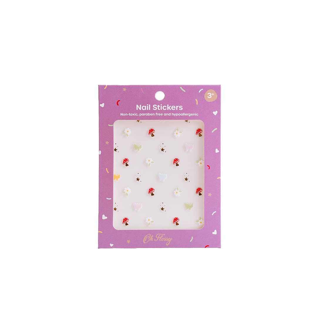 Oh Flossy Nail Stickers Kids Makeup Set Art and craft for kids Best Seller Most Loved in Store 3yrs+