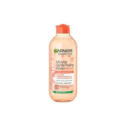 New Garnier SkinActive All-in-1 Micellar Gentle Peeling Water - 1% PHA and Glycolic Acid