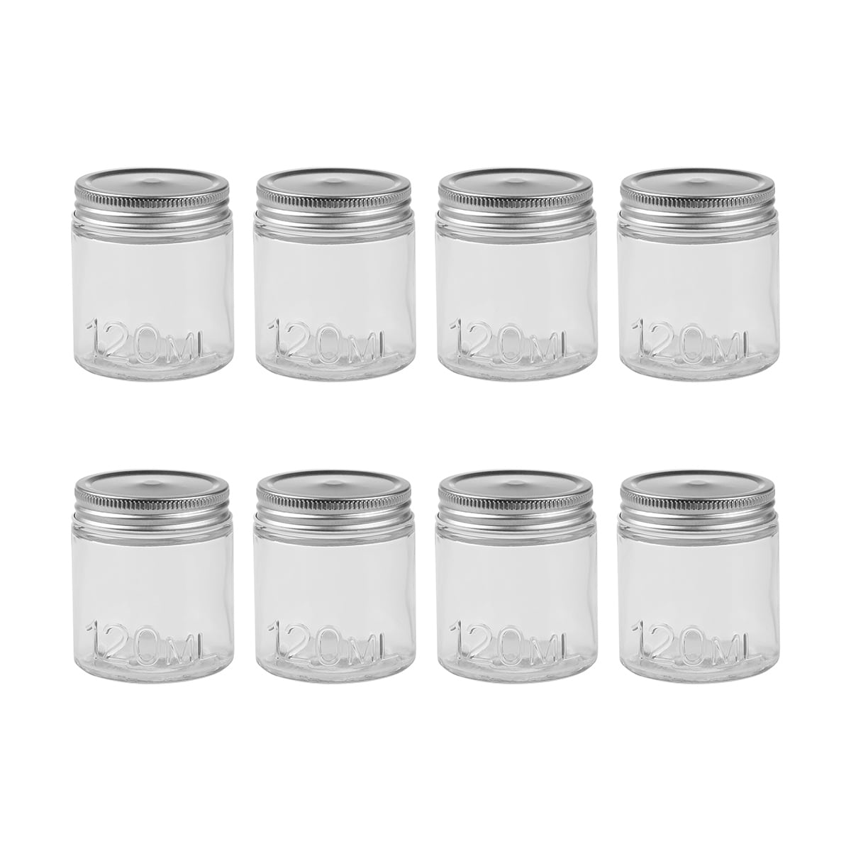 120ml 8 Pack Preserving Jars