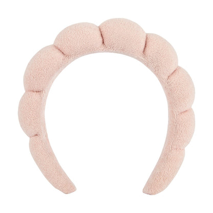 OXX Bodycare Scallop-Shaped Beauty Headband - Peach