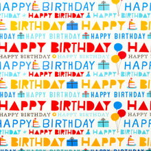 Hallmark Gift Wrap Roll - Happy Birthday