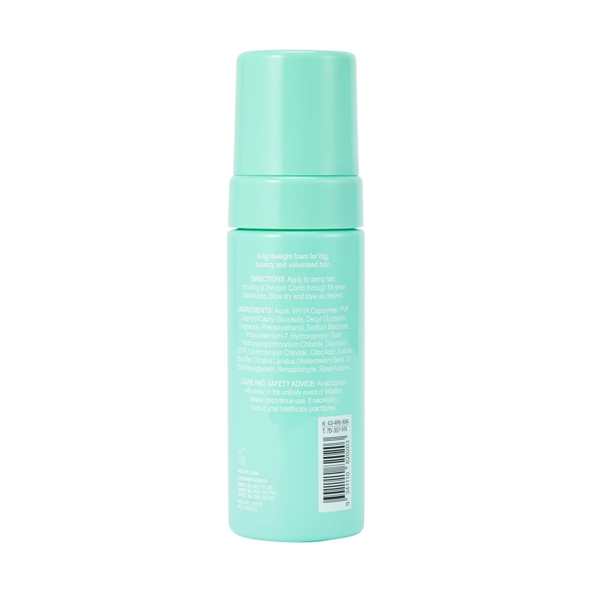 OXX Haircare Melon Crush Volumising Foam 150ml - Watermelon and Apple Scented