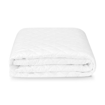 Stain Resistant and Allergy Sensitive Mattress Protector - King Bed, White