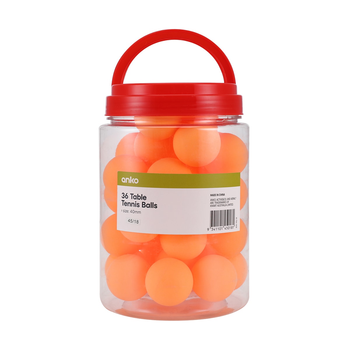 36 Pack Table Tennis Balls