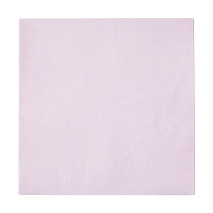 20 Piece Pastel Purple Paper Napkins