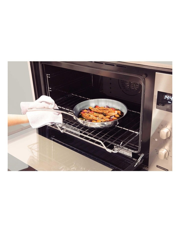 Grano Triply Clad Frying Pan 30cm/3.4L in Stainless Steel