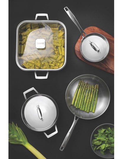Grano Triply Clad Frying Pan 30cm/3.4L in Stainless Steel