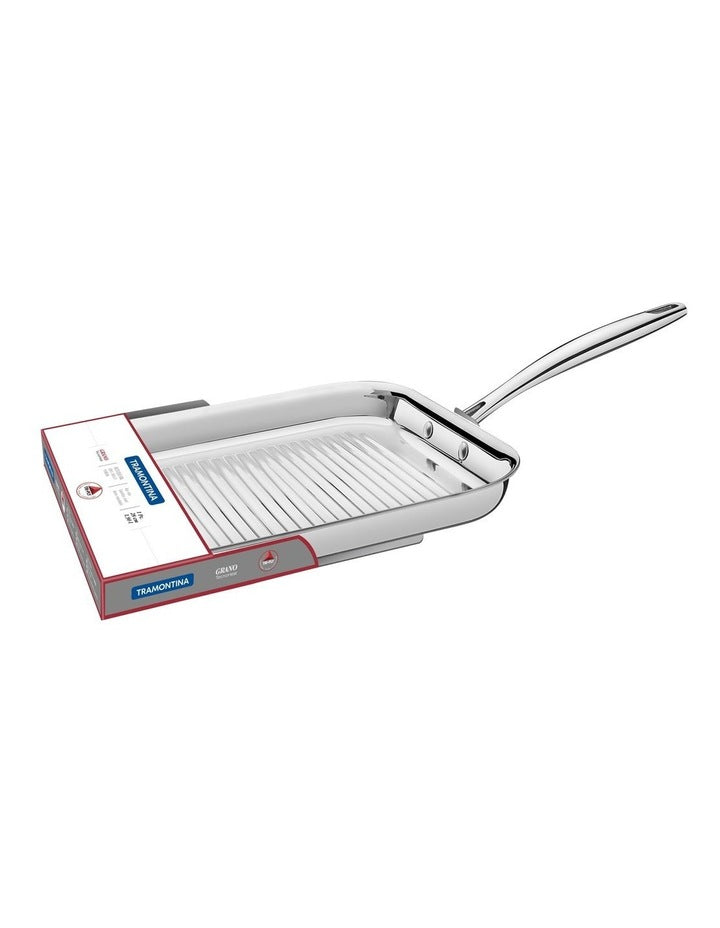 Grano Skillet Grill 28cm/2.0L in Stainless Steel