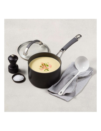 Nonstick Induction Saucepan 16cm/1.9L in Black