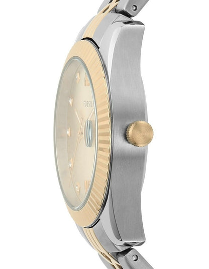 Scarlette Mini Analogue ES4949 Watch in Two Tone