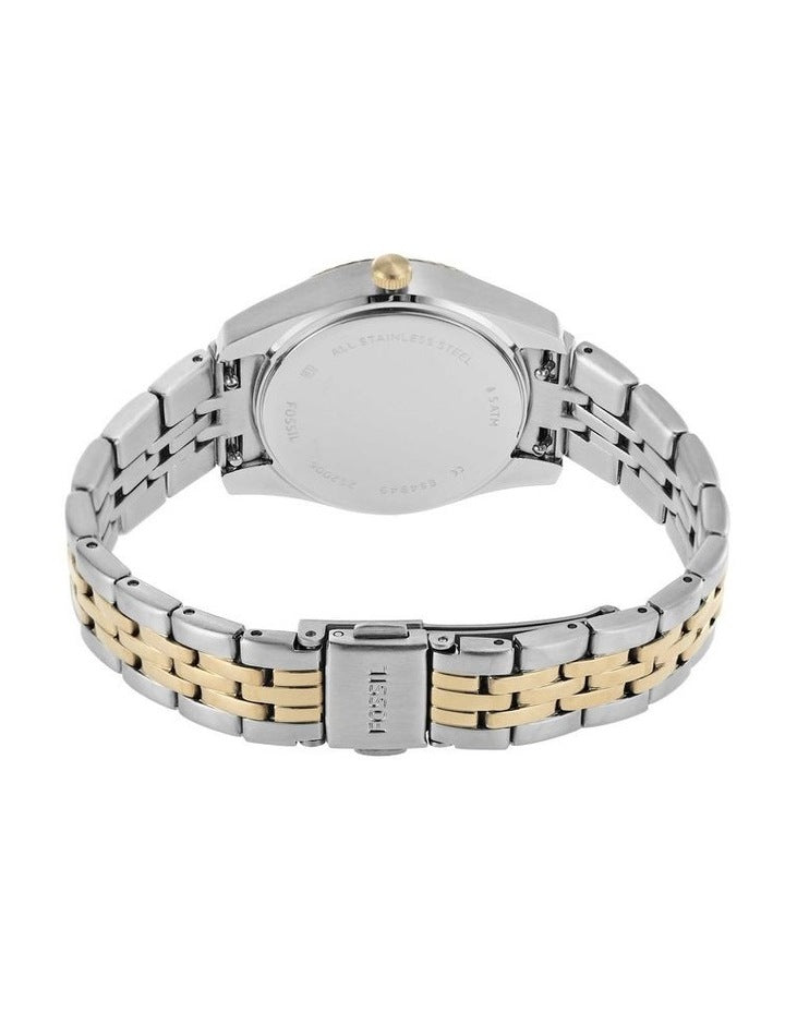Scarlette Mini Analogue ES4949 Watch in Two Tone