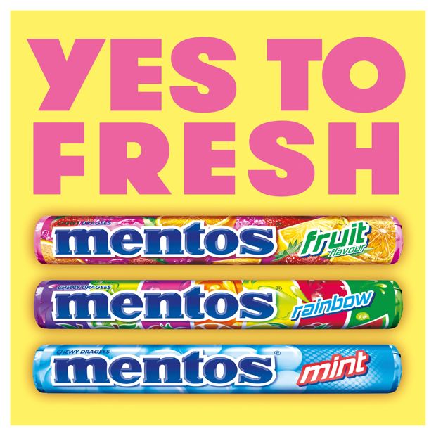 Mentos Fruit Roll