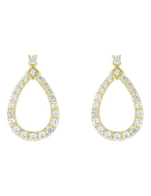 Goddess Freya Earrings in Gold