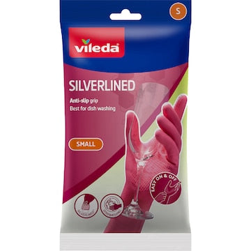 Vileda Silverlined Gloves Size S 1 pack