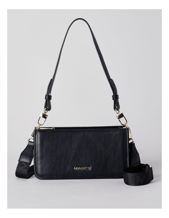 Lucerne Shoulder Bag in Black