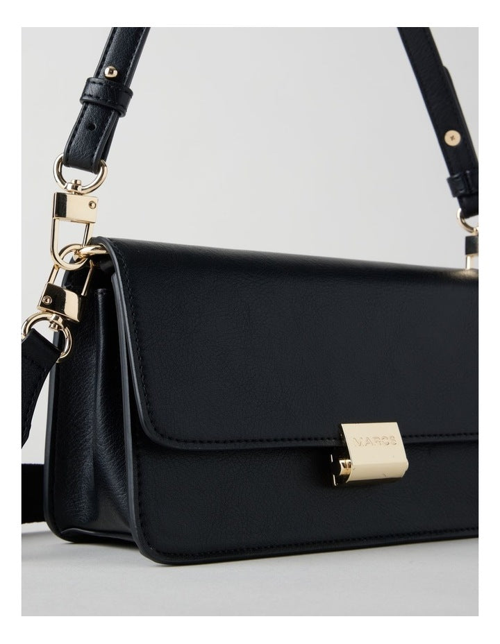 Lyon Shoulder Bag in Black