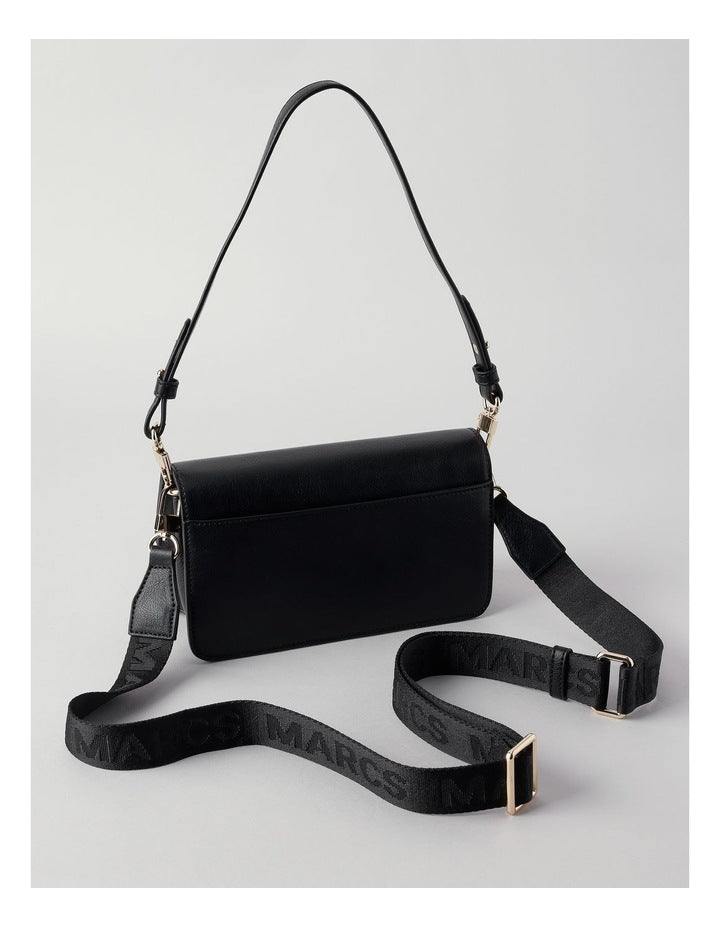Lyon Shoulder Bag in Black