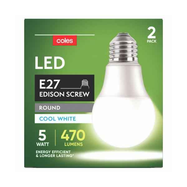 Globes Led Gls Es 5W Cool White