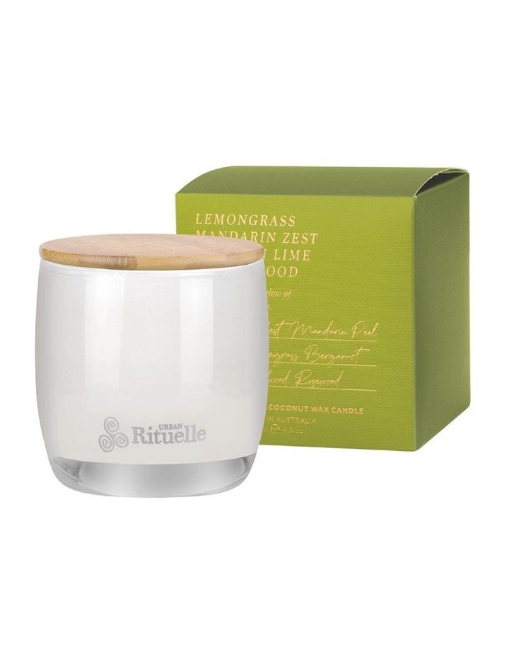 Lemongrass And Mandarin Zest Candle 140g